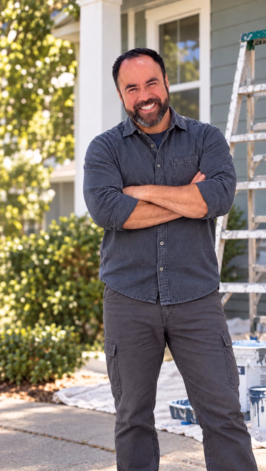 Jorge Trinidad, owner of Paint It
